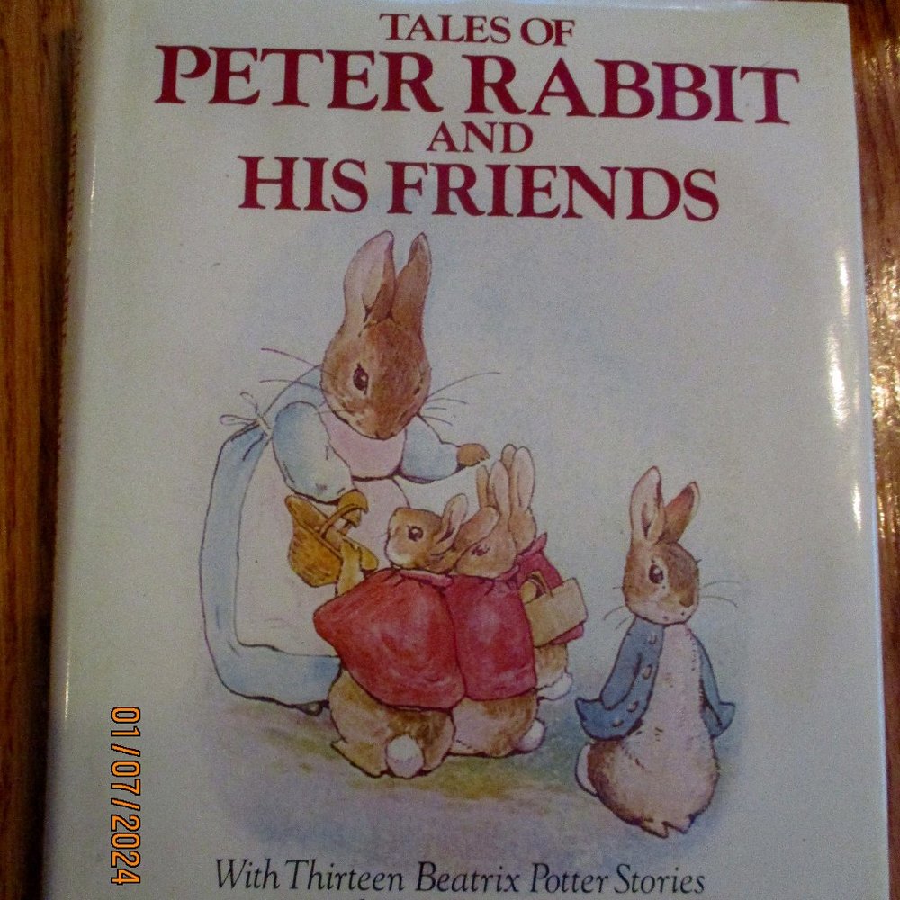 Peter Rabbit and His Friends Word Book by Beatrix Potter (1984, Hardcover)